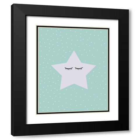 To the Cosmos 1 Black Modern Wood Framed Art Print with Double Matting by Kimberly, Allen
