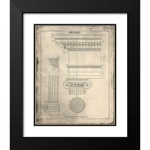 Details 2 Black Modern Wood Framed Art Print with Double Matting by Kimberly, Allen