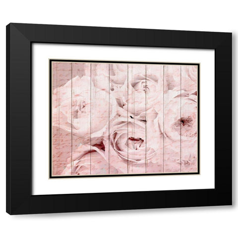 In The Roses 2 Black Modern Wood Framed Art Print with Double Matting by Kimberly, Allen