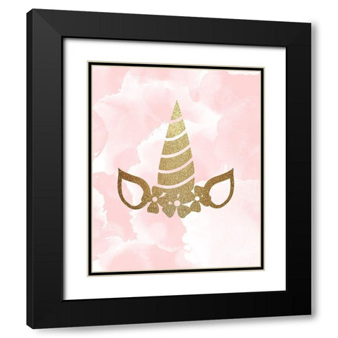 Born to Be 3 Black Modern Wood Framed Art Print with Double Matting by Kimberly, Allen