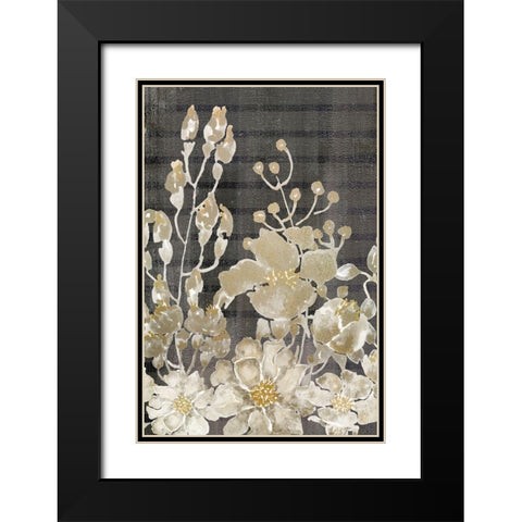 Golden Fields 2 Black Modern Wood Framed Art Print with Double Matting by Kimberly, Allen