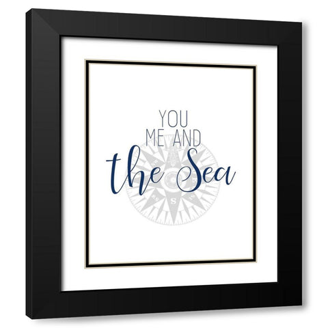 Adventures at Sea 3 Black Modern Wood Framed Art Print with Double Matting by Kimberly, Allen