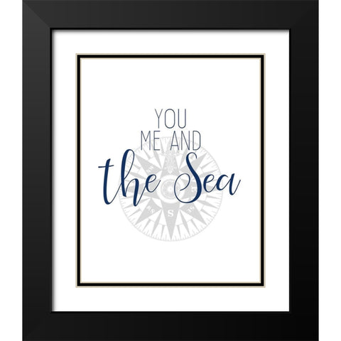 Adventures at Sea 3 Black Modern Wood Framed Art Print with Double Matting by Kimberly, Allen
