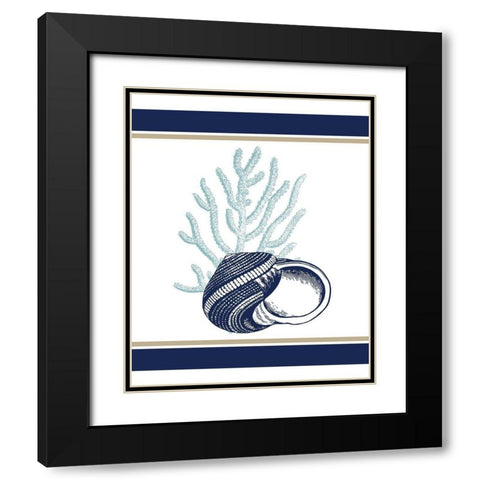 The Sea 2 Black Modern Wood Framed Art Print with Double Matting by Kimberly, Allen