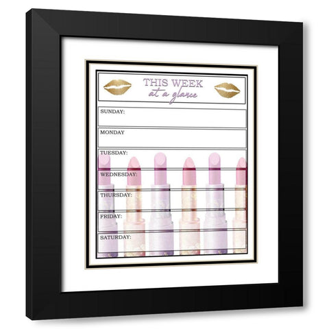 Confidence 2 Black Modern Wood Framed Art Print with Double Matting by Kimberly, Allen
