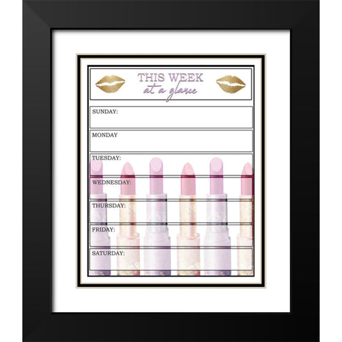 Confidence 2 Black Modern Wood Framed Art Print with Double Matting by Kimberly, Allen