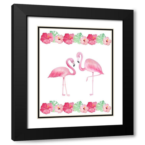 Homemade Pink 2 Black Modern Wood Framed Art Print with Double Matting by Kimberly, Allen