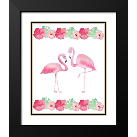 Homemade Pink 2 Black Modern Wood Framed Art Print with Double Matting by Kimberly, Allen