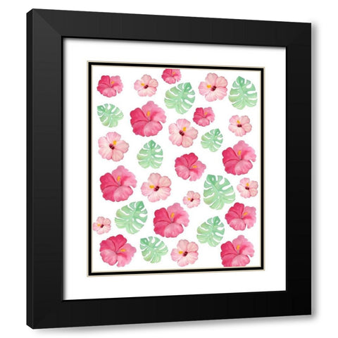 Homemade Pink 6 Black Modern Wood Framed Art Print with Double Matting by Kimberly, Allen
