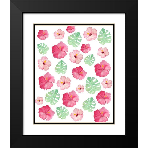 Homemade Pink 6 Black Modern Wood Framed Art Print with Double Matting by Kimberly, Allen