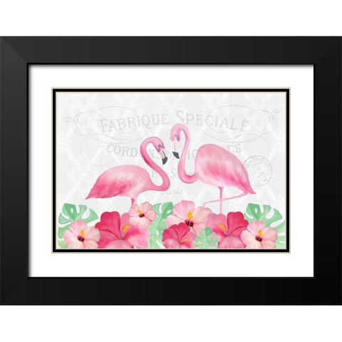 Homemade Pink 7 Black Modern Wood Framed Art Print with Double Matting by Kimberly, Allen