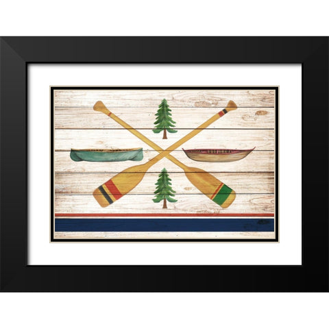 Exploring 7 Black Modern Wood Framed Art Print with Double Matting by Allen, Kimberly