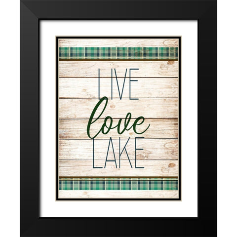 To the Lake 2 Black Modern Wood Framed Art Print with Double Matting by Allen, Kimberly