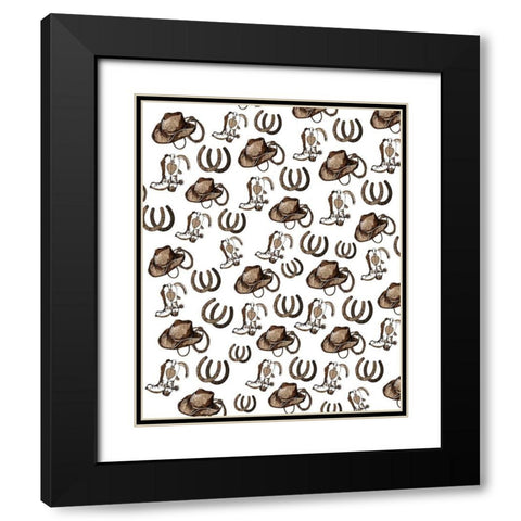 On the Range 3 Black Modern Wood Framed Art Print with Double Matting by Kimberly, Allen