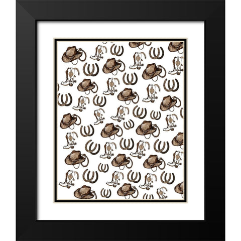 On the Range 3 Black Modern Wood Framed Art Print with Double Matting by Kimberly, Allen