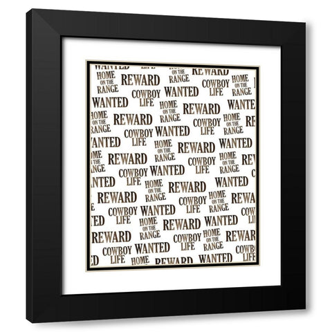 On the Range 4 Black Modern Wood Framed Art Print with Double Matting by Kimberly, Allen