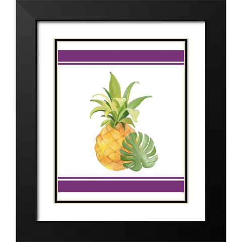 Be Sweet 2 Black Modern Wood Framed Art Print with Double Matting by Kimberly, Allen