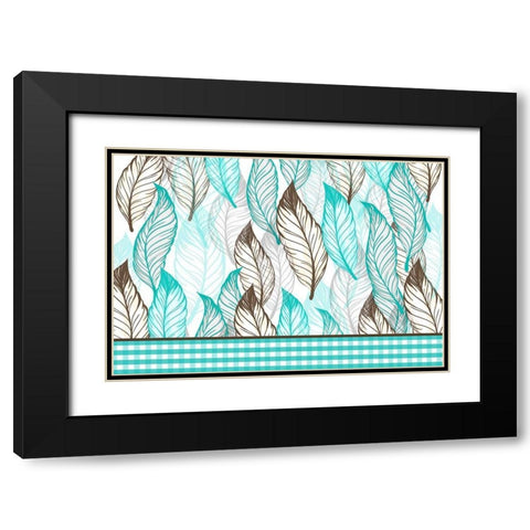 Home Ranch 7 Black Modern Wood Framed Art Print with Double Matting by Kimberly, Allen