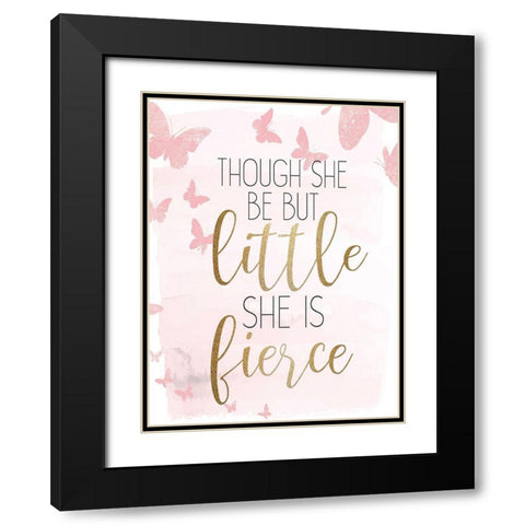 But Little Gold Black Modern Wood Framed Art Print with Double Matting by Allen, Kimberly