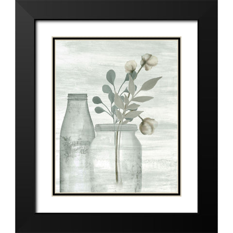 Wildflower Hope 3 Black Modern Wood Framed Art Print with Double Matting by Kimberly, Allen