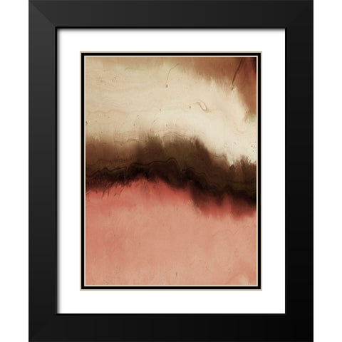 Bedrock Black Modern Wood Framed Art Print with Double Matting by Kimberly, Allen