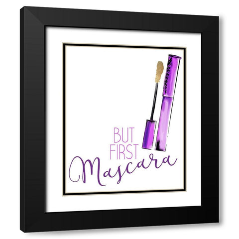 Confidence 3 Black Modern Wood Framed Art Print with Double Matting by Allen, Kimberly