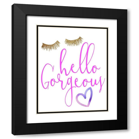 Gorgeous 2 Black Modern Wood Framed Art Print with Double Matting by Allen, Kimberly