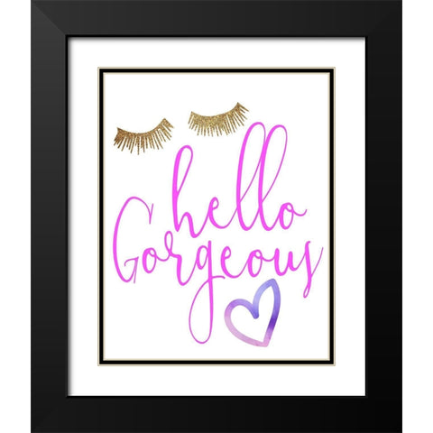 Gorgeous 2 Black Modern Wood Framed Art Print with Double Matting by Allen, Kimberly