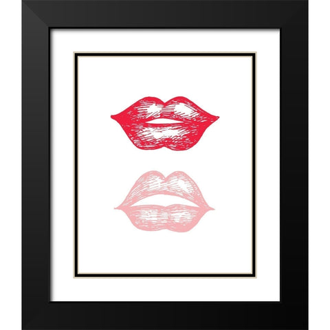 Inner Beauty 1 Black Modern Wood Framed Art Print with Double Matting by Allen, Kimberly
