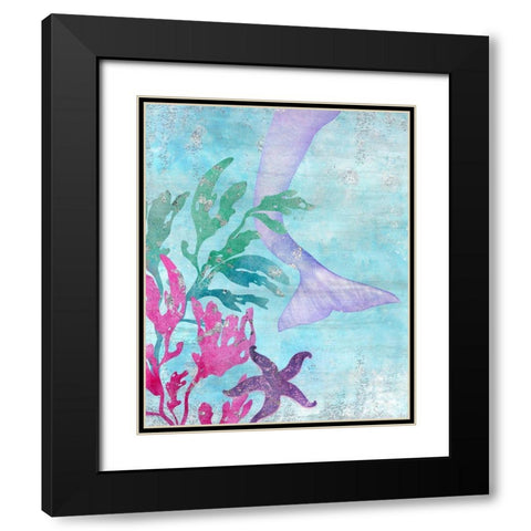 The Ocean 1 Black Modern Wood Framed Art Print with Double Matting by Allen, Kimberly