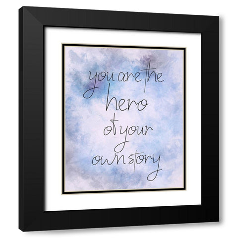 The Hero Black Modern Wood Framed Art Print with Double Matting by Allen, Kimberly