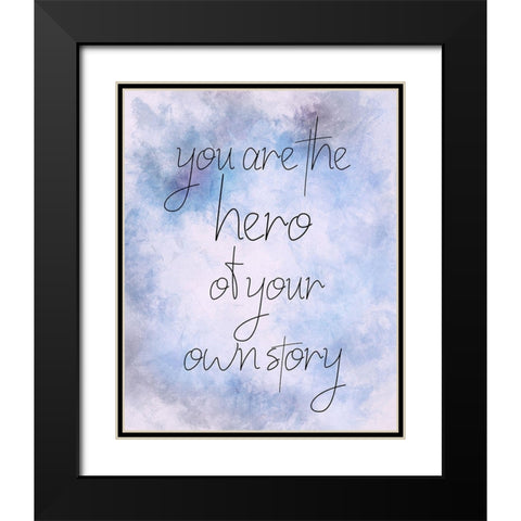 The Hero Black Modern Wood Framed Art Print with Double Matting by Allen, Kimberly