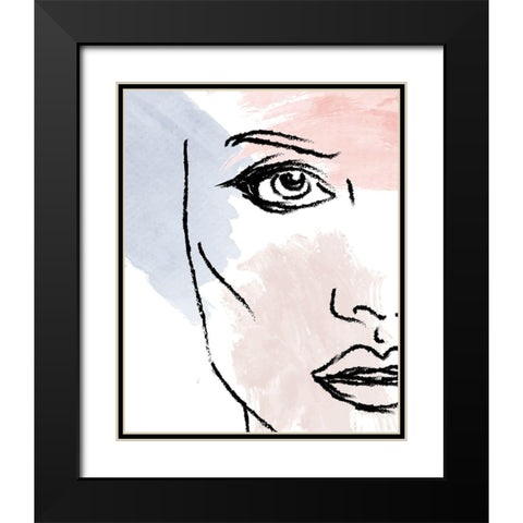 Focus 1 Black Modern Wood Framed Art Print with Double Matting by Allen, Kimberly