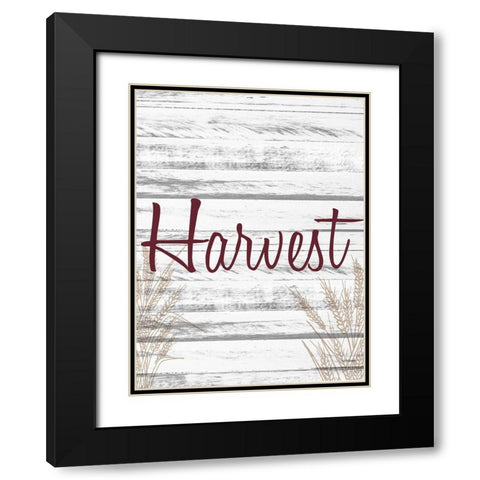 Harvest Black Modern Wood Framed Art Print with Double Matting by Allen, Kimberly