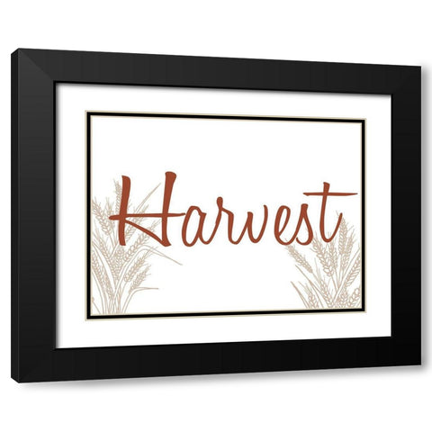 Harvest Black Modern Wood Framed Art Print with Double Matting by Allen, Kimberly