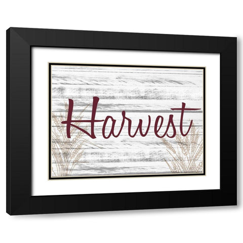 Harvest 2 Black Modern Wood Framed Art Print with Double Matting by Allen, Kimberly