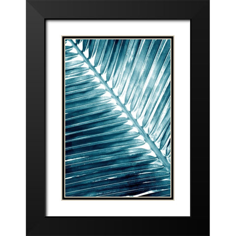 Tropical Blue 2 Black Modern Wood Framed Art Print with Double Matting by Allen, Kimberly