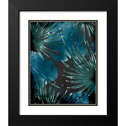 Deep 1 Black Modern Wood Framed Art Print with Double Matting by Allen, Kimberly