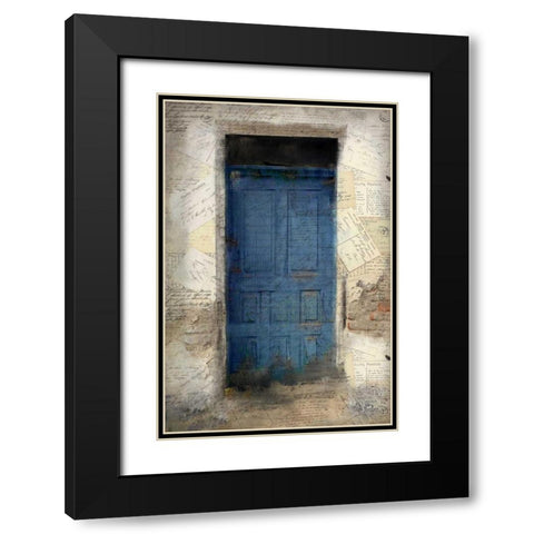 Doorway Black Modern Wood Framed Art Print with Double Matting by Allen, Kimberly