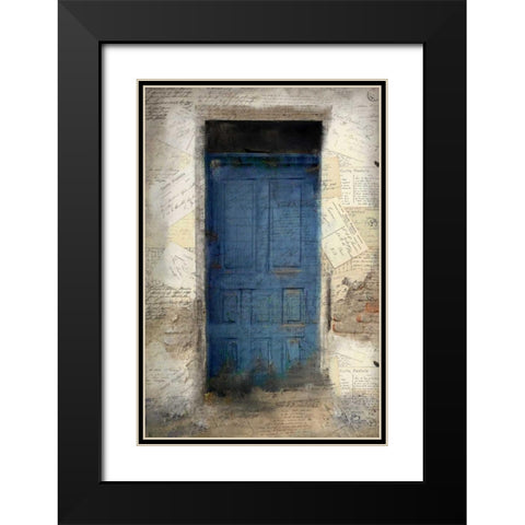 Doorway Black Modern Wood Framed Art Print with Double Matting by Allen, Kimberly