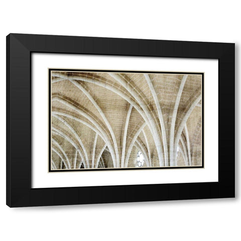Arch 1 Black Modern Wood Framed Art Print with Double Matting by Allen, Kimberly