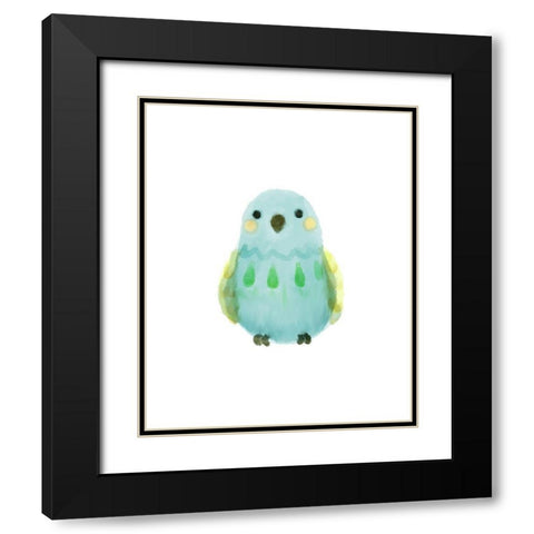 Chirp 2 Black Modern Wood Framed Art Print with Double Matting by Allen, Kimberly