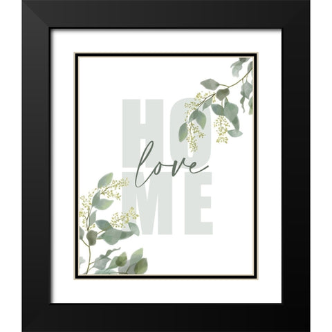 Home Branches Black Modern Wood Framed Art Print with Double Matting by Allen, Kimberly