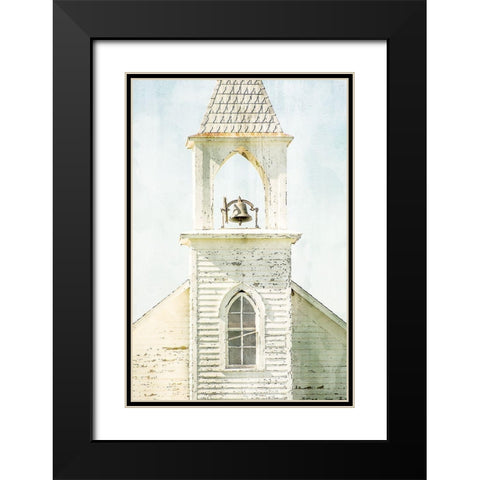 Steeple Black Modern Wood Framed Art Print with Double Matting by Allen, Kimberly