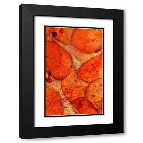 Orange Day A Black Modern Wood Framed Art Print with Double Matting by Allen, Kimberly