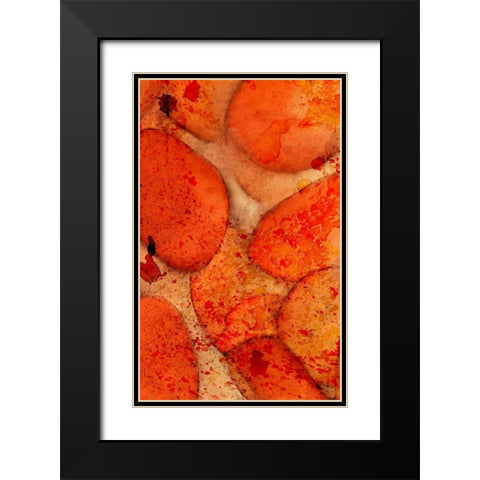 Orange Day A Black Modern Wood Framed Art Print with Double Matting by Allen, Kimberly