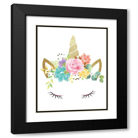 Queen 2 Black Modern Wood Framed Art Print with Double Matting by Allen, Kimberly