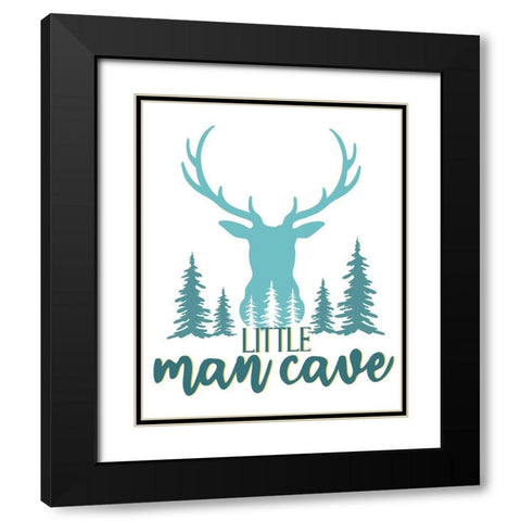 Explore Little Man 2 Black Modern Wood Framed Art Print with Double Matting by Allen, Kimberly