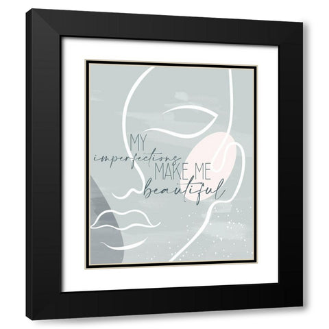 You Are 2 Black Modern Wood Framed Art Print with Double Matting by Allen, Kimberly