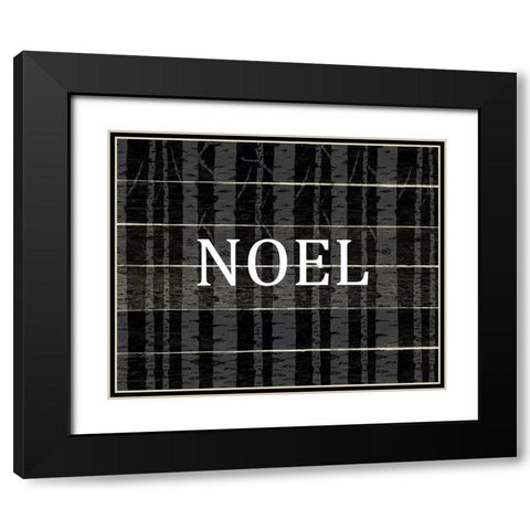 Noel Aspens Black Modern Wood Framed Art Print with Double Matting by Allen, Kimberly